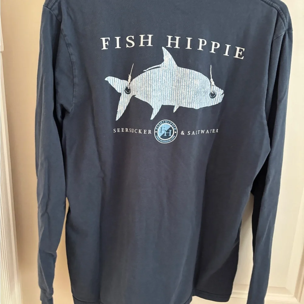 FH Graphic Long Sleeve Tee - Blue